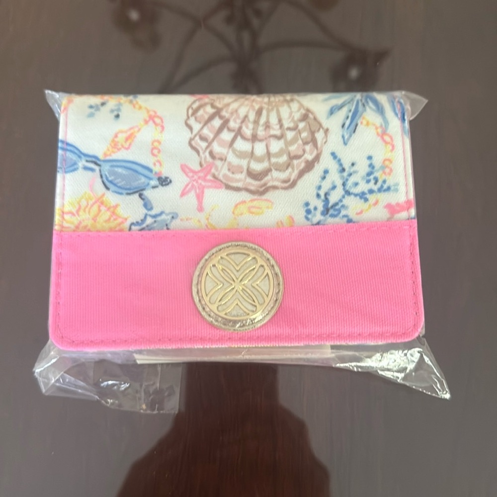 Lilly Pulitzer GWP playing cards with case
